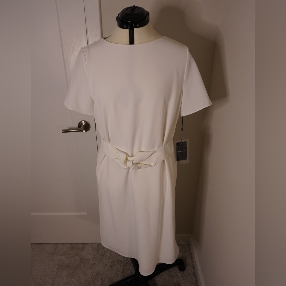 Armani white dress